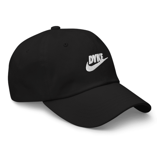 Dyke Swoosh Cap - Black