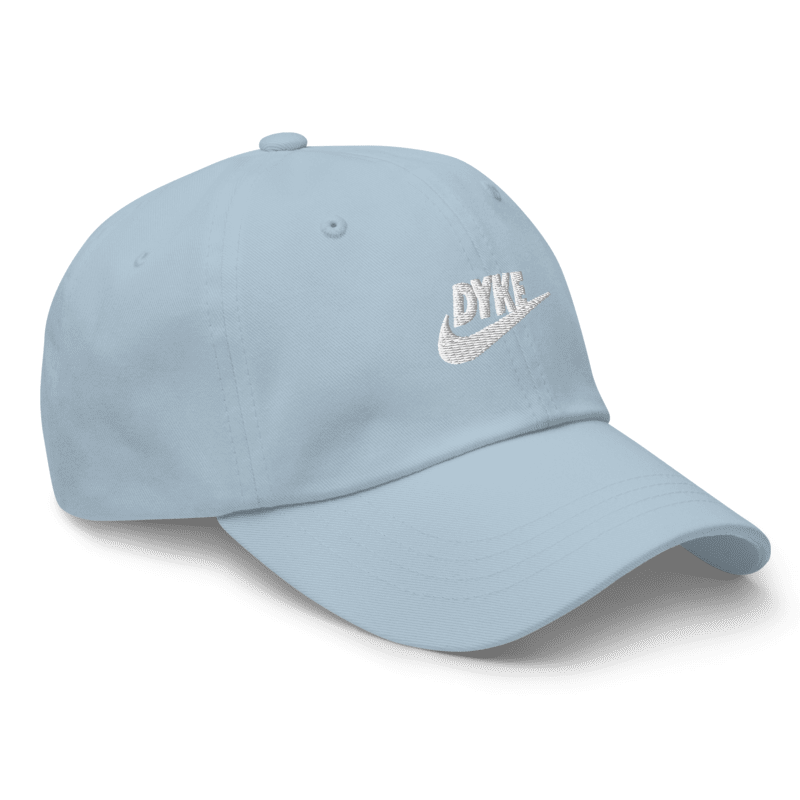 Dyke Swoosh Cap - Blue